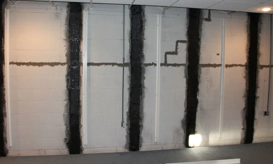 Carbon Armor Wall Stabilization in Dyersburg, TN