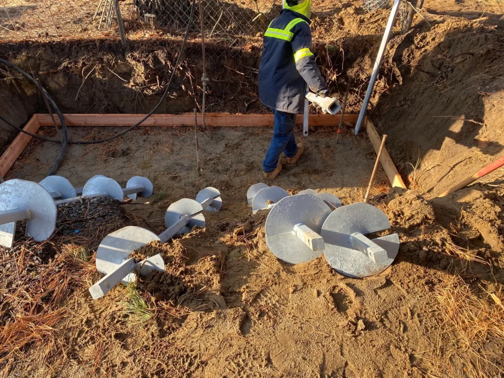 Helical Pier Installation in Dyersburg, TN