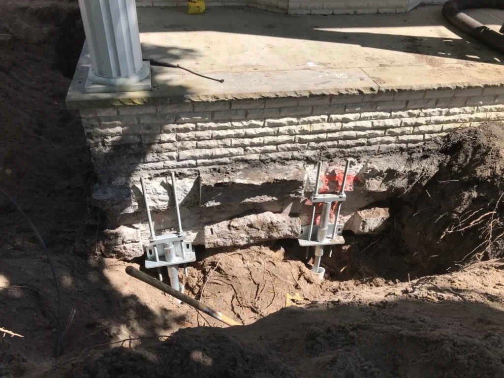 Helical Pier Installation in Dyersburg, TN